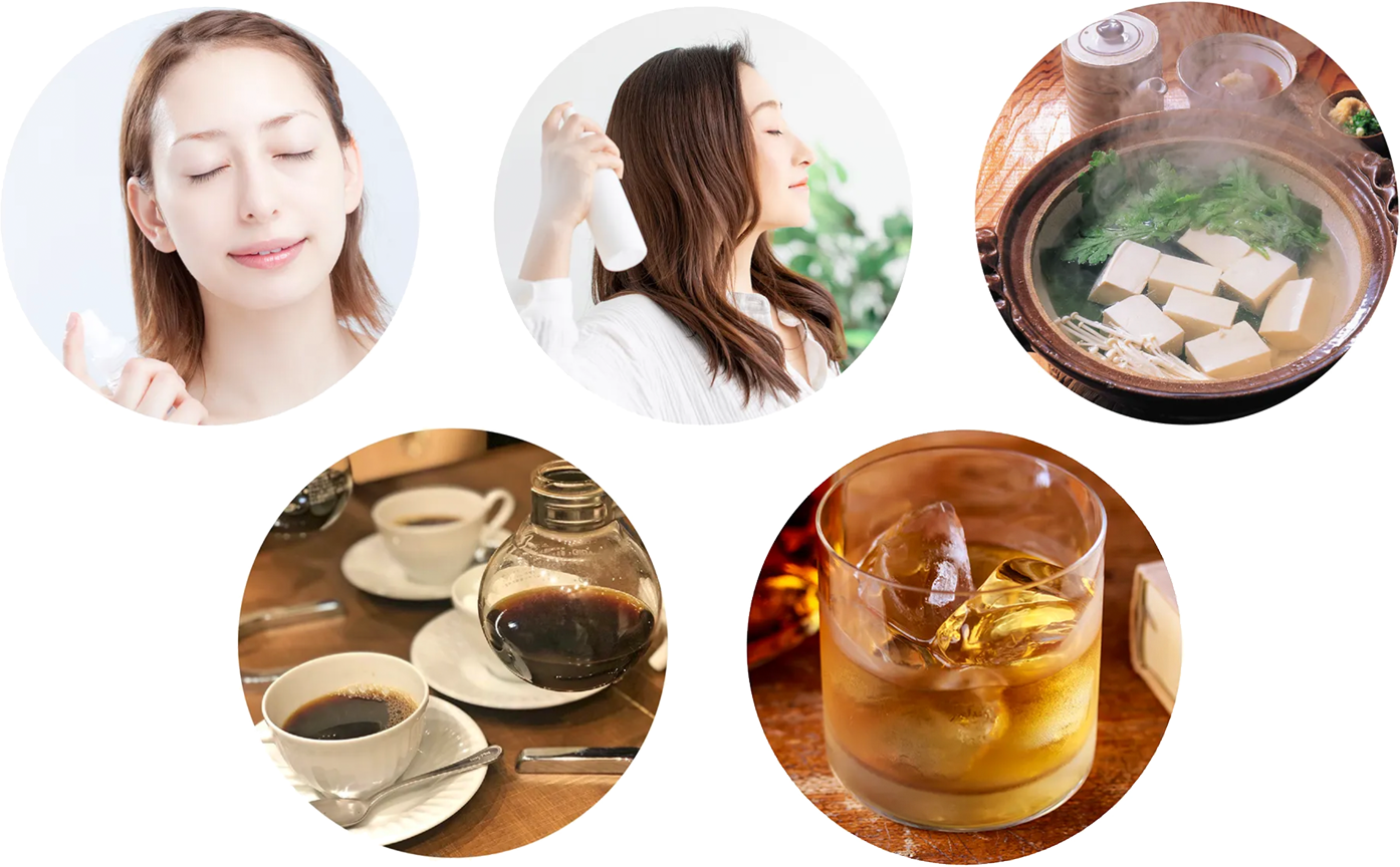 シリカ水の様々な活用シーン